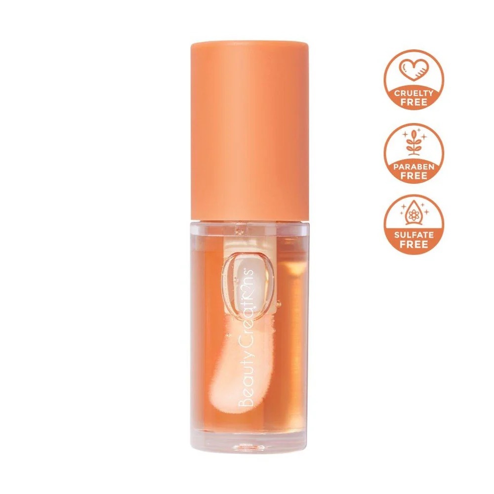 Beauty Creations Orange Sheer Lip Oil